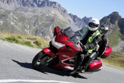 On the Col du Galibier