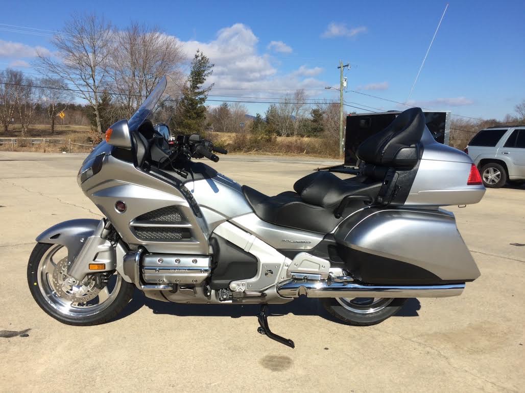 Goldwing ready for me to pickup