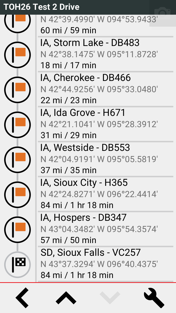 XT2 Route Times.png